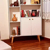 ویترین کتابخانه مدل سایه بهمراه ارسال رایگان|کتابخانه، شلف، قفسه‌های دیواری|ری, ولی آباد|دیوار