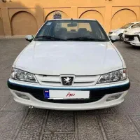 پژو پارس سفید مدل ۱۳۸۸