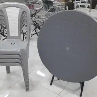 میز و صندلی پلاستیکی جیگرکی فست فود بساط(کارخانه)|میز و صندلی غذاخوری|چهارباغ, |دیوار