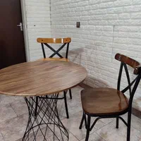 صندلی‌ رستوران رستورانی کافه عربی چوب فلزی|کافی‌شاپ و رستوران|تهران, طرشت|دیوار