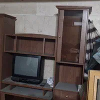 میز تلوزیون چوبی سالم قدیم
