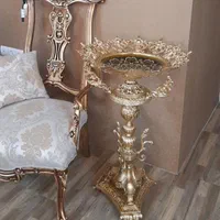 کنارسالنی میوه طرح برنج کنار سالنی برنزی میز برنج|ظروف سرو و پذیرایی|مشهد, طلاب|دیوار