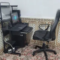 کامپیوتر خانگی در حد صفر به همراه میز و صندلی|رایانه رومیزی|گرگان, |دیوار