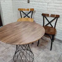 صندلی‌ رستوران رستورانی کافه عربی چوب فلزی|کافی‌شاپ و رستوران|تهران, طرشت|دیوار