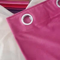 پرده پانچ حریر دکور والان اماده مدرن مخمل|پرده، رانر، رومیزی|تبریز, |دیوار