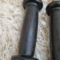 دمبل متغییر 10 کیلویی هر دست 5 کیلویی دور لاستیک|تجهیزات ورزشی|گرگان, |دیوار