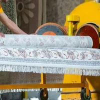 قالیشویی نمونه رشت /تاژ/ بدون کرایه حمل فرش