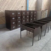 تولیدکمد فلزی۶درب با ورق۷۰ رنگ کوره ایی.|دفتر کار|گلستان (تهران), |دیوار