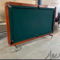 میز بیلیارد تاشو در اندازه ۸ فوت چرخدار|ورزش‌های توپی|کرج, کمال‌شهر|دیوار