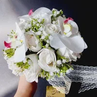 دسته گل عروس ارکیده|گل مصنوعی|مشهد, شهید مطهری|دیوار