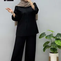 ست مانتو شلوار مانتوهای شیک دوز مشکی|لباس|قم, بنیاد|دیوار