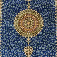 فرش اسناد بافت تمام ابریشم قم|فرش|تهران, جماران (نیاوران)|دیوار