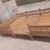 تخت مدل خان نشین کد *123*|مبلمان خانگی و میز عسلی|قم, قلعه صدری|دیوار