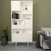 کتابخونه تمام سفید