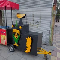 دستگاه بلال تنوری باکس دار و چتر دار ضد آب|کافی‌شاپ و رستوران|خاوران, |دیوار