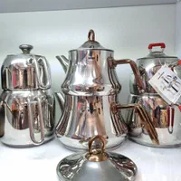 کتری قوری استیل او ام اس ترک دسته مسی و ساده ۸۰۷۶|قوری، کتری، قهوه‌ساز دستی|تهران, شوش (باغ آذری)|دیوار
