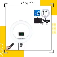 رینگ لایت مدل RL-21 به همراه سه پایه و کیف|دوربین عکاسی و فیلم‌برداری|مرودشت, |دیوار