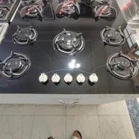 اجاق گاز صفحه ای استیل چدن بوش ((پلوپز کنار))|اجاق گاز و لوازم برقی پخت‌وپز|بوشهر, |دیوار