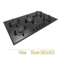 گاز صفحه ای مشکی