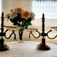 فروش دو عدد شمعدانی