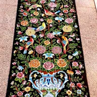 تابلو گل و مرغ مینیاتور کاشی سنتی لعابی کوره ای|خدمات پیشه و مهارت|تهران, توحید|دیوار