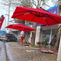 چتر فلزی و چوبی کد2024سایبان آذین|مصالح و تجهیزات ساختمان|خاوران, |دیوار