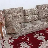 سرویس پشتی  شاه نشین مدل طوسی گل ریز|پشتی|تهران, بازار|دیوار