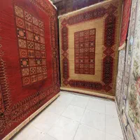 قرمز ۱۰ رنگ ۱۲متری (تنوع ۸۰ نقشه )|فرش|مشهد, حرم مطهر رضوی|دیوار