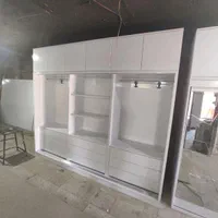 کمد دیواری درب ریلی ۹ کشوmdf|جاکفشی، کمد، دراور|شریفآباد, |دیوار