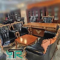 دیزاین میز مبل مدیریت کلاسیک مدل شل چوب راش/کانتر