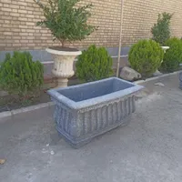 گلدان بتنی مستطیل بتنی سنگین شهری خیابان پارکینگ|مصالح و تجهیزات ساختمان|تهران, شهر‌زیبا|دیوار