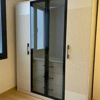 کمد مدل دکو فیکس درب شیشه ای|جاکفشی، کمد، دراور|همدان, |دیوار