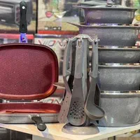 سرویس چدن کرانیت 20پارچه (فر دوس کالا )|ظروف پخت‌وپز|گرگان, |دیوار