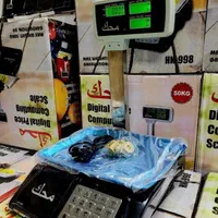 ترازو علمک دار محک کیبورد استیل ۵۰ کیلو یی|فروشگاه و مغازه|تهران, فلاح|دیوار