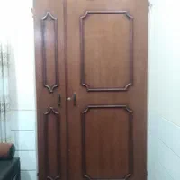 درب کمدی 4 تیکه چوبی به همراه چارچوب آهنی|جاکفشی، کمد، دراور|کرمان, |دیوار