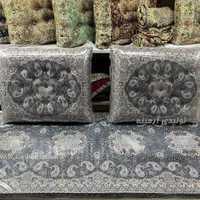 ست سنتی پشتی ترمه پارچه یزد طرح نیلوفرسرمه شاهنشین|پشتی|تهران, مینای جنوبی|دیوار