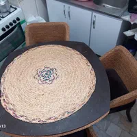میزناهارخوری ۴ تفره چوبی|میز و صندلی غذاخوری|تهران, جوادیه|دیوار