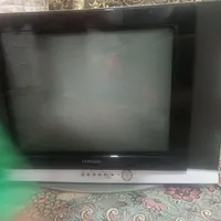 تلویزیون 21اینچ مشکی سالم باکنترل یک میلیون
