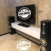 میز تلویزیون دیواری شلف پایه باکس ترمو براکت گیره