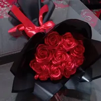 دسته گل و باکس روبانی|گل مصنوعی|بناب, |دیوار