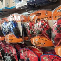 دسته بازی کامپیوتر حرفه ای رنگی تکی و دوبل