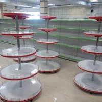 کیکی استند رگال قفسه گرد ۵ طبقه حفاظ استیل