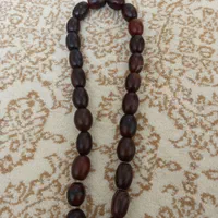 مهره گردنی موکلدار بسیار کهنه نایاب اصل و قدیمی|جواهرات|چناران, |دیوار