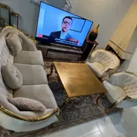 مبل ۷ نفره استیل|مبلمان خانگی و میز عسلی|تهران, درب دوم|دیوار