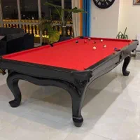 میز بیلیارد پایه آهویی قابلیت ناهار خوری|ورزش‌های توپی|شیراز, شهرک گلستان|دیوار