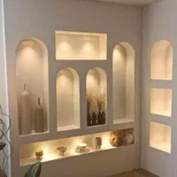 کناف کافکاری نقاشی‌ساختمان سقف کاذب لاینر نورمخفی