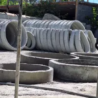 عباسی حلقه چاه بلوک لوله سیمانی بتن