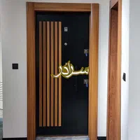 درب ضد سرقت ترکیب شیشه و چوب  کلینیک سرادر کد 87cc|مصالح و تجهیزات ساختمان|فریدون‌کنار, |دیوار