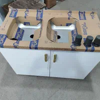 کابینت زیرسینک یک متری بدنه فلزی