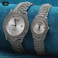 ساعت نقره جواهری و سرویس و نیم ست نقره|جواهرات|مشهد, آزادشهر|دیوار